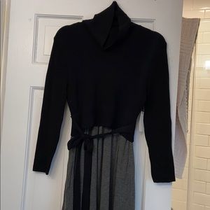 Turtleneck Anthropologie sweater dress